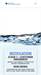 Mobile Screenshot of leecountywater.com